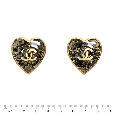 Lace Legacy Golden Stud Earrings