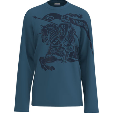 Long-sleeve Cotton T-Shirt - Storm