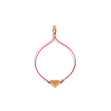 Women Wcj Bracelet - D309 Gold/Red