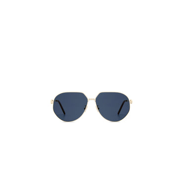 Men Men Sunglasses - B0B0 Gold / Blue Lenses