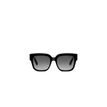 Women Sunglasse - 12A1 Black/Shaded Grey Lenses