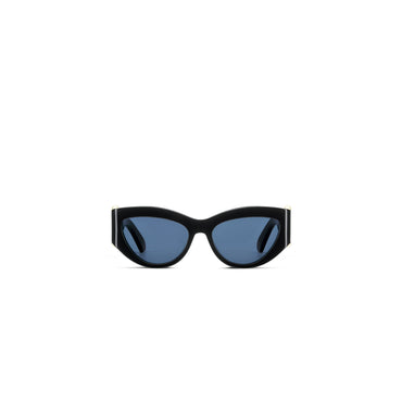 Women Sunglasse - 10B0 Black/Blue Lenses