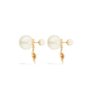 Women Wcj Earrings - D301 Gold/White