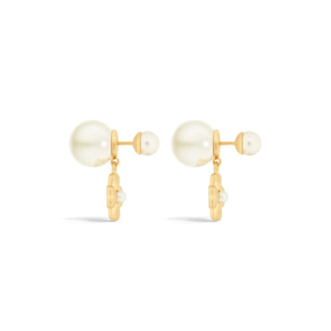 Women Wcj Earrings - D301 Gold/White