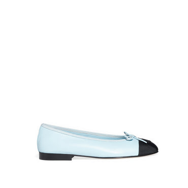 Ballerina Flats - Light Blue/Black