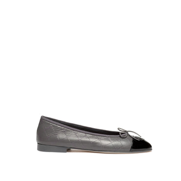 Ballerina Flats - Grey/Black