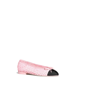 Ballerina Flats - Pink/Black