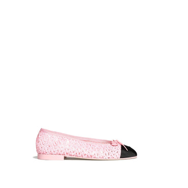 Ballerina Flats - Pink/Black