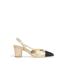 Coco Slingbacks - Golden/Black