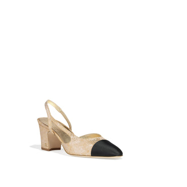 Coco Slingbacks - Golden/Black