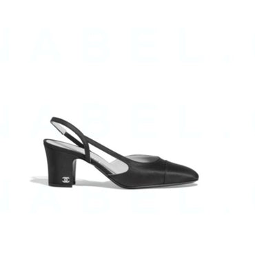 Coco Slingbacks - White/Black