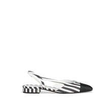 Coco Slingbacks - White/Black