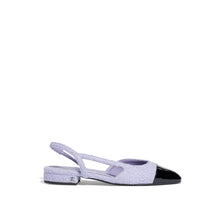 Coco Slingbacks - Lht Pur/Silvr/Bck