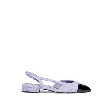 Coco Slingbacks - Lht Pur/Silvr/Bck