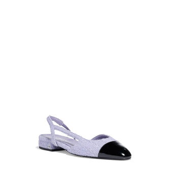 Coco Slingbacks - Lht Pur/Silvr/Bck
