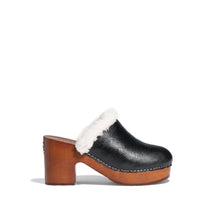 Chalet Mules - Black/White