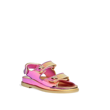 Gate No 5 Sandals - Pink/Ora/Yellow