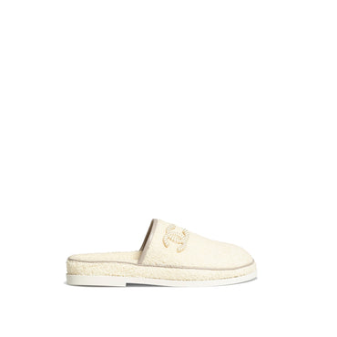 Bobo CC Mules - Ivory/Grey
