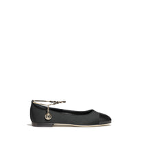 Ballet Bracelet Flats - Black