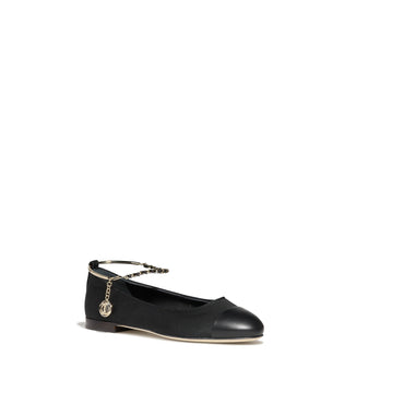 Ballet Bracelet Flats - Black