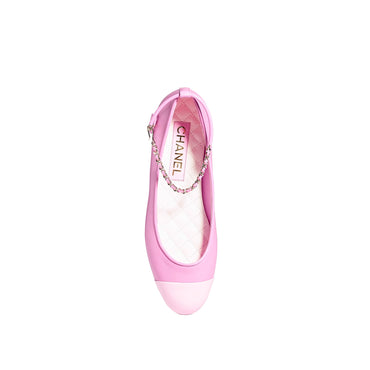 Ballet Bracelet Flats - Pink/Light Pink