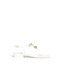 My CC Heart Thongs - White