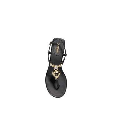 My CC Heart Thongs - Black