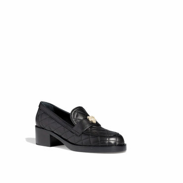 Heart Of Moc Mocassins - Black