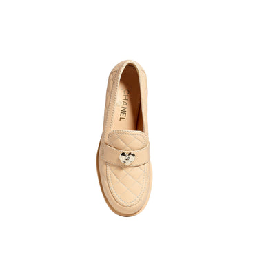 Heart Of Moc Mocassins - Beige