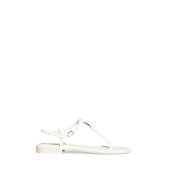 CC Diamond Thongs - White
