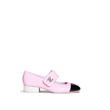 Bright Lock Mary Janes - Lht Purple/Black