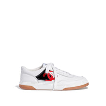 Sport-Skater Sneakers - White/Black/Red
