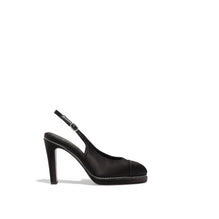 Star Light Slingbacks - Black