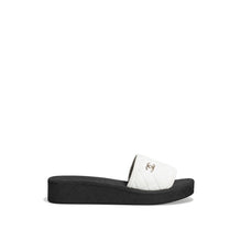 Pool Crush Mules - White