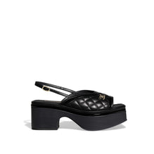 Summer Wave Sandals - Black