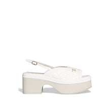 Summer Wave Sandals - White/White