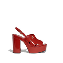 Dakar Star Sandals - Dark Red