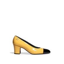 Lady Pop Pumps - Yellow/Black