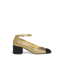 Cc Cut Mary Janes - Golden/Black