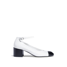 Cc Cut Mary Janes - White/Black