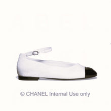 Cc Cut Mary Janes - White/Black