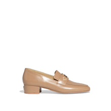 Twin Moc Mocassins - Dark Beige
