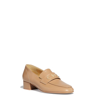 Twin Moc Mocassins - Dark Beige
