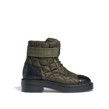Puffy Step Lace Up - Khaki/Black