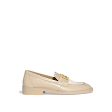 College Moc Mocassins - Beige/Blanc