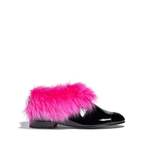 Winter Touch Short Boots - Black/Pink/Black