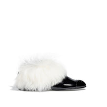 Winter Touch Short Boots - Black/White/Black