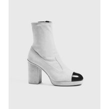 Heart Boot Short Boots - Dark Beige/Black