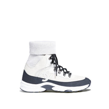 Sport-Socks Sneakers - Ivory/Light Grey