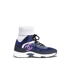 Sport-Socks Sneakers - Drk Blue/Lht Grey